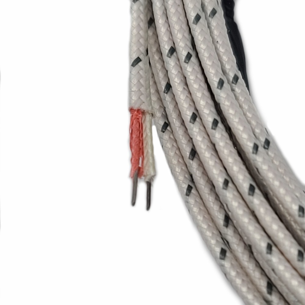 Wire, Fiberglass, 24 AWG, Solid Core, Type J, 30 Ft Bundle (10 Yds.)