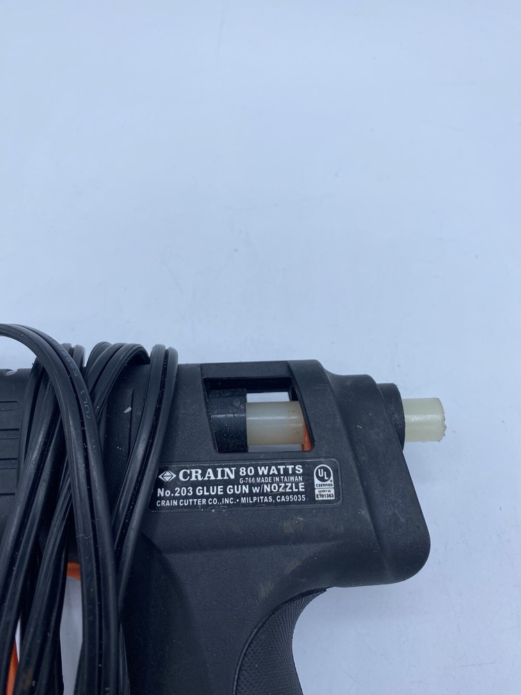 Crain 203 Glue Gun with Nozzle, 80 Watts