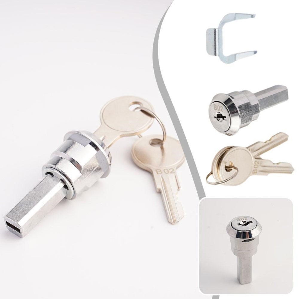 A Set Silver Universal Toolbox Lock For Cabinet Drawer Durable New Accessory
