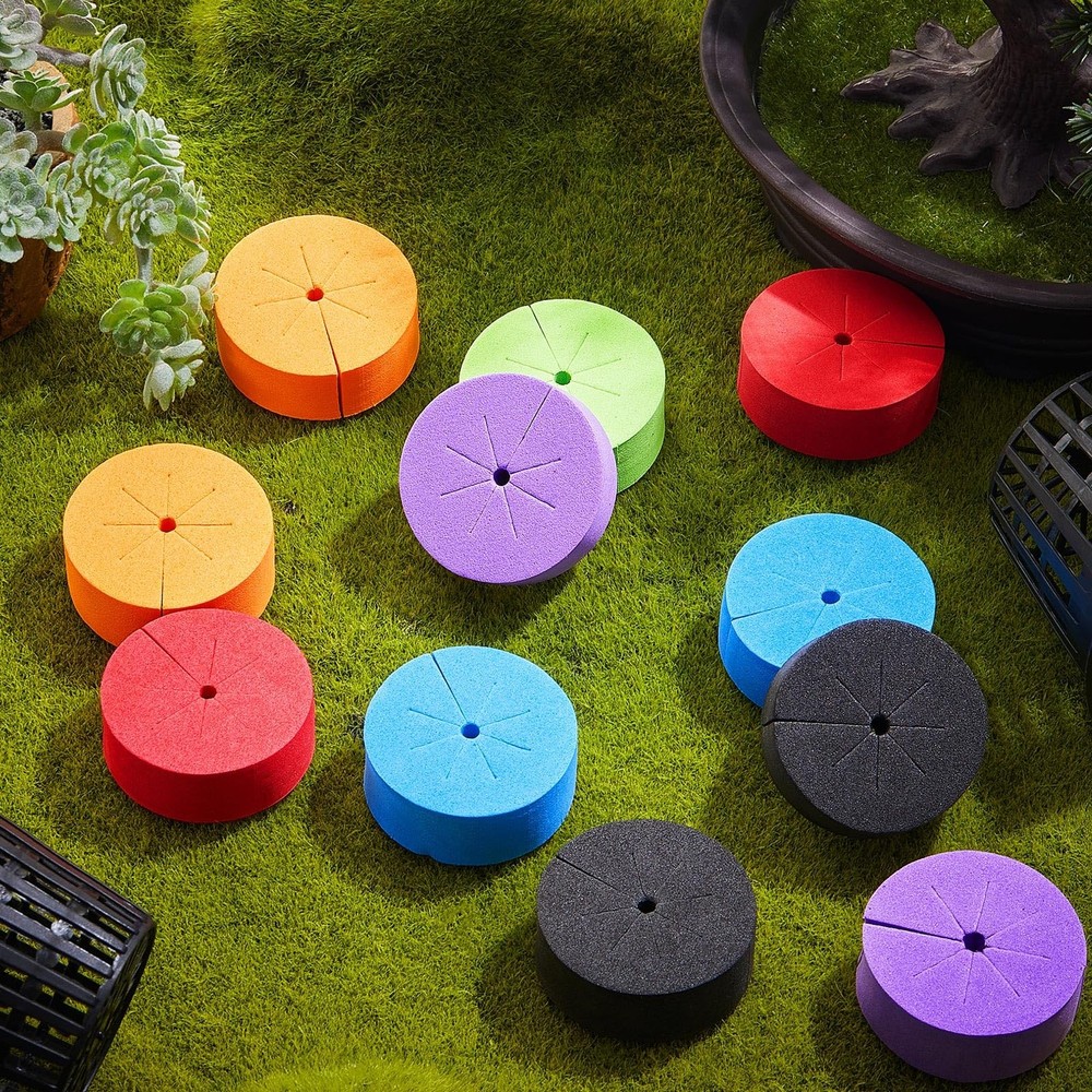 120 Pcs Clone Collars 2 Inch Foam Inserts for Hydroponic Cloning Machines Fit...