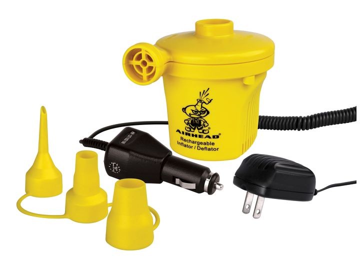 Airhead AHP-12R Rechargeable Electric Pool Float Pump – 12-Volt