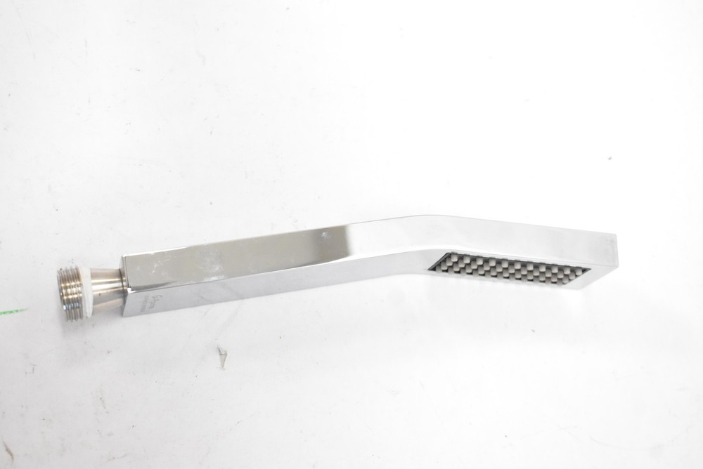 G-Promise Rectangular Shower Head Nipple Polished Chrome 1.8GPM Stainless