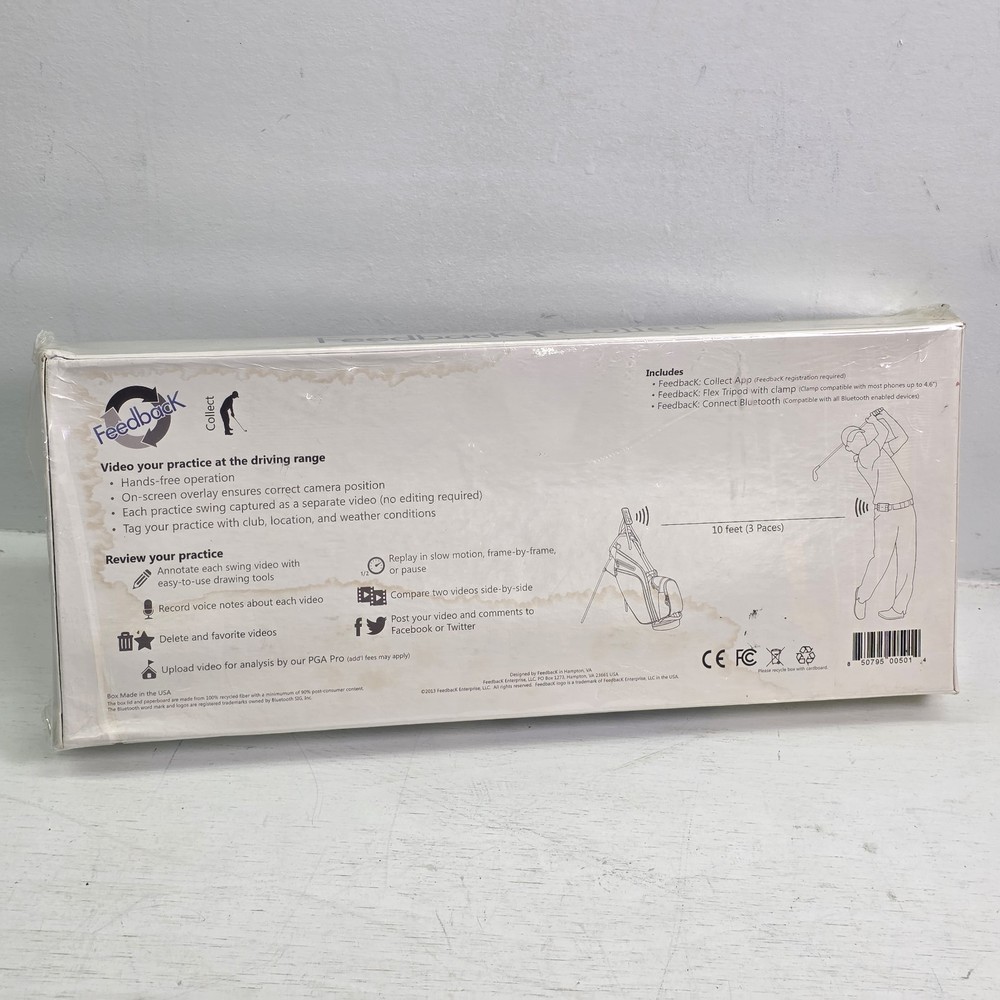 Feedback Collect Golf Swing Practice Video Correct Position 2013 Sealed