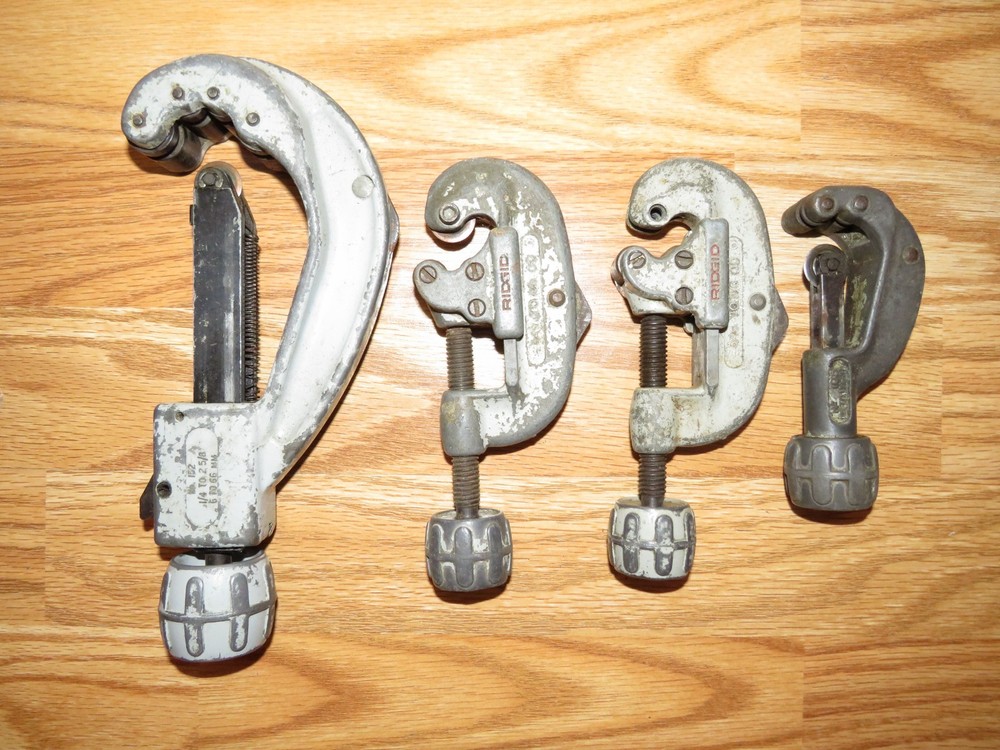 Rigid Tubing Cutters - 4 Used