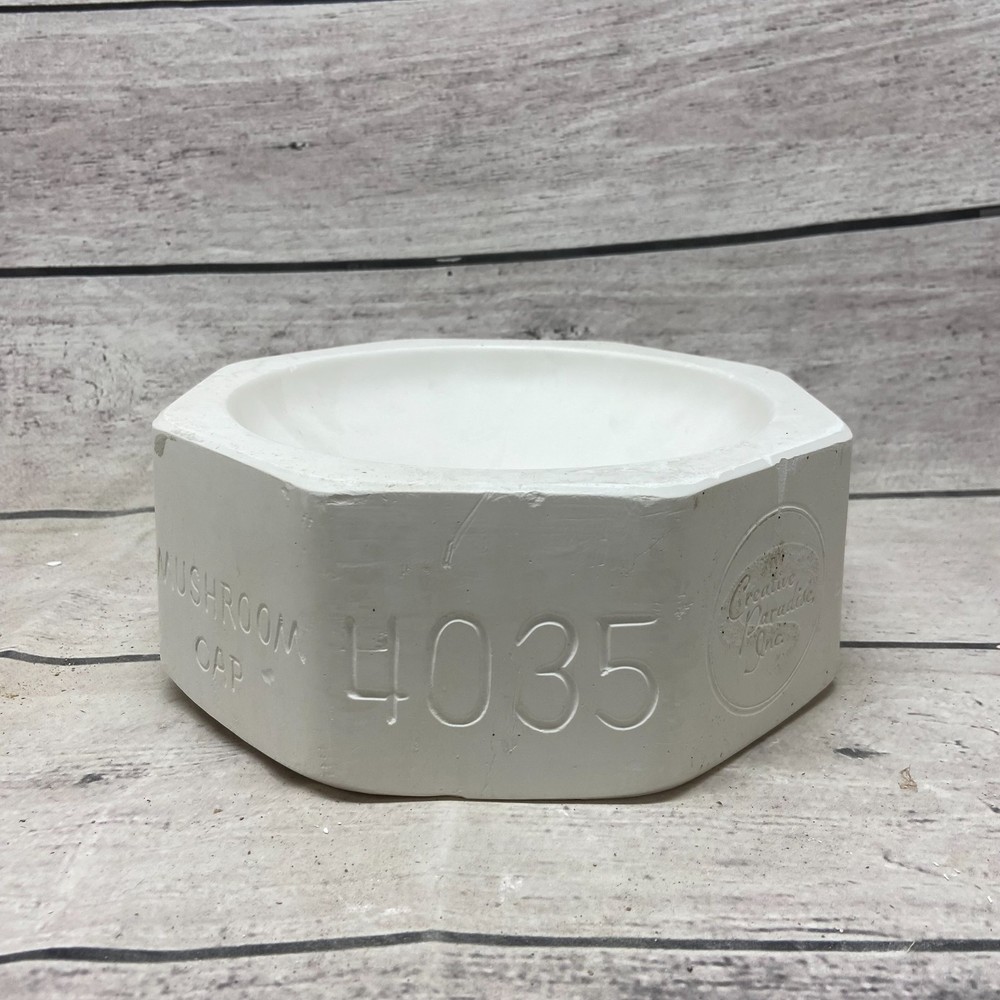 Creative Paradise Ceramic Casting Mold Mushroom Cap #4035