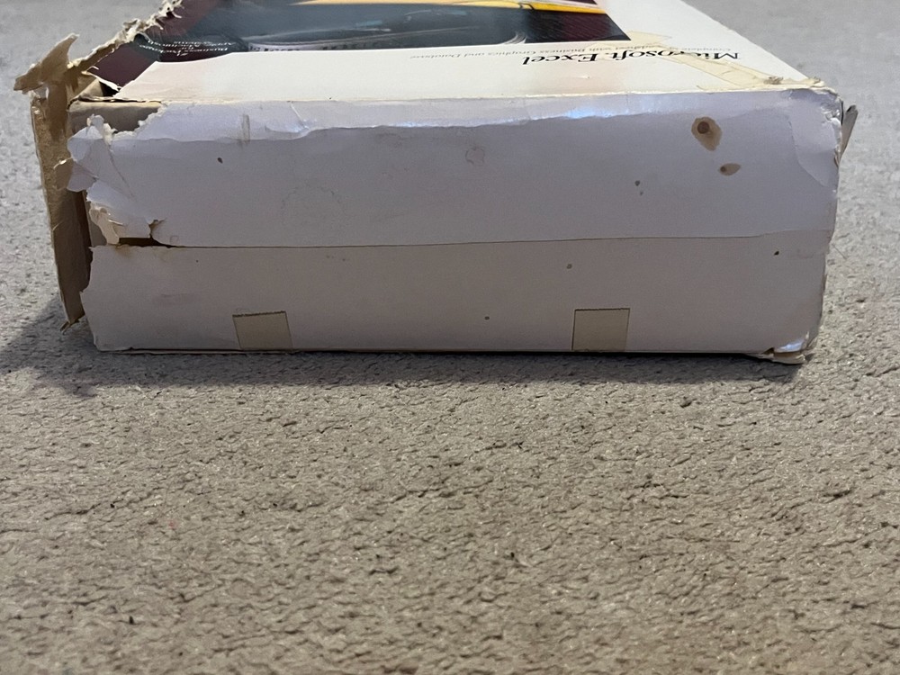 Microsoft Excel Basic File Maker Plus Vintage Rare 1987 WORKS