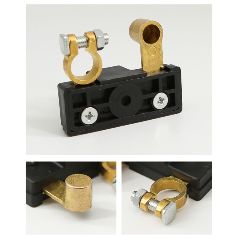 Efficient Car Power Disconnect Brass Prevents Drainage