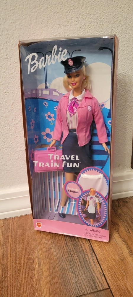 Barbie Travel Fun Doll - Conductor & Hostess! Original Packaging