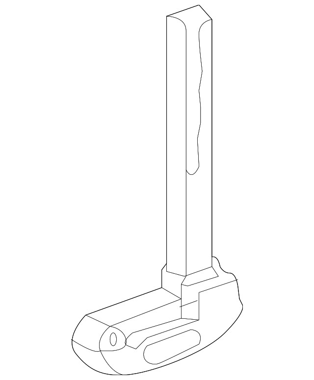 Genuine GM Vehicle Key 13510389