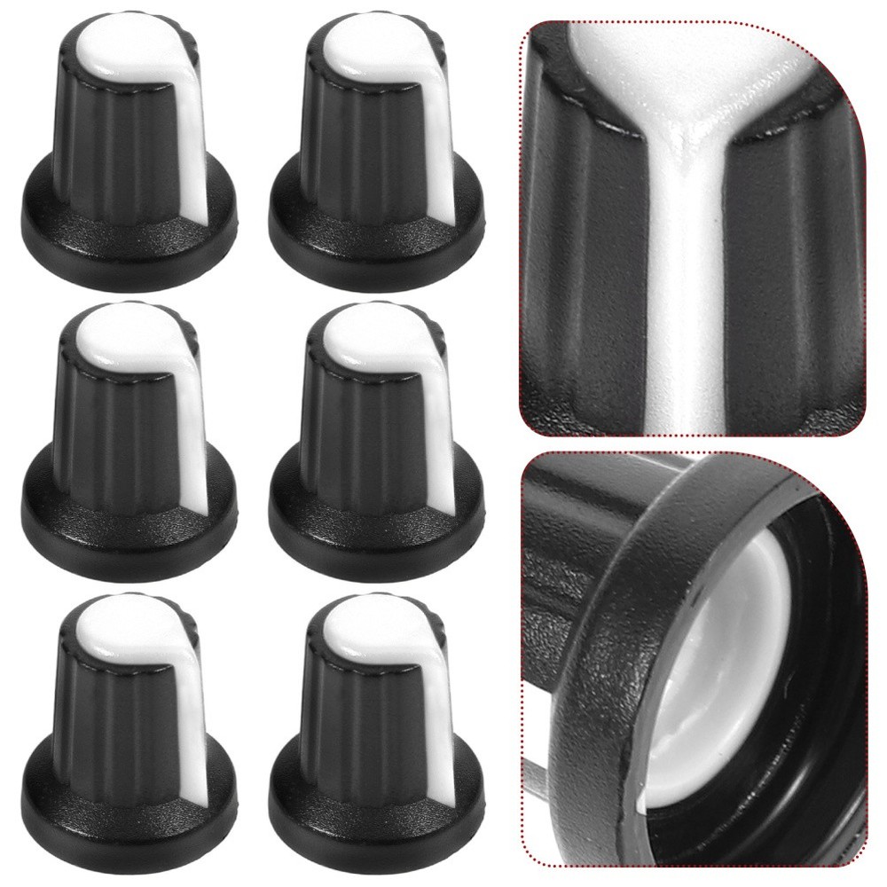 20 Pcs Potentiometers Knob Instrument Volume Knobs Amp Adjustment