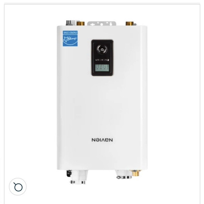 Navien NFB-200H Condensing Gas Combination Boiler 199,000 BTU Wi-Fi Low NOx