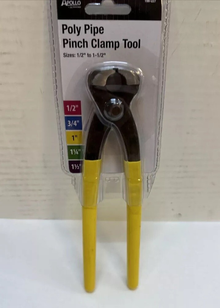 Apollo Stainless Steel Crimp Clamp Tool POLYPTK Sizes 1/2" - 1-1/2"