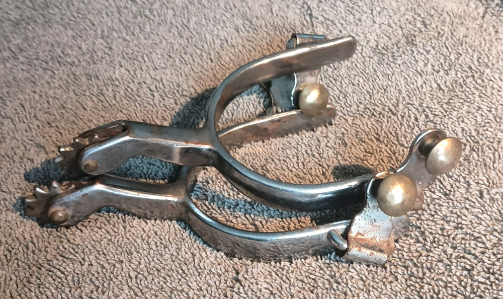 Western Spurs with Rowels