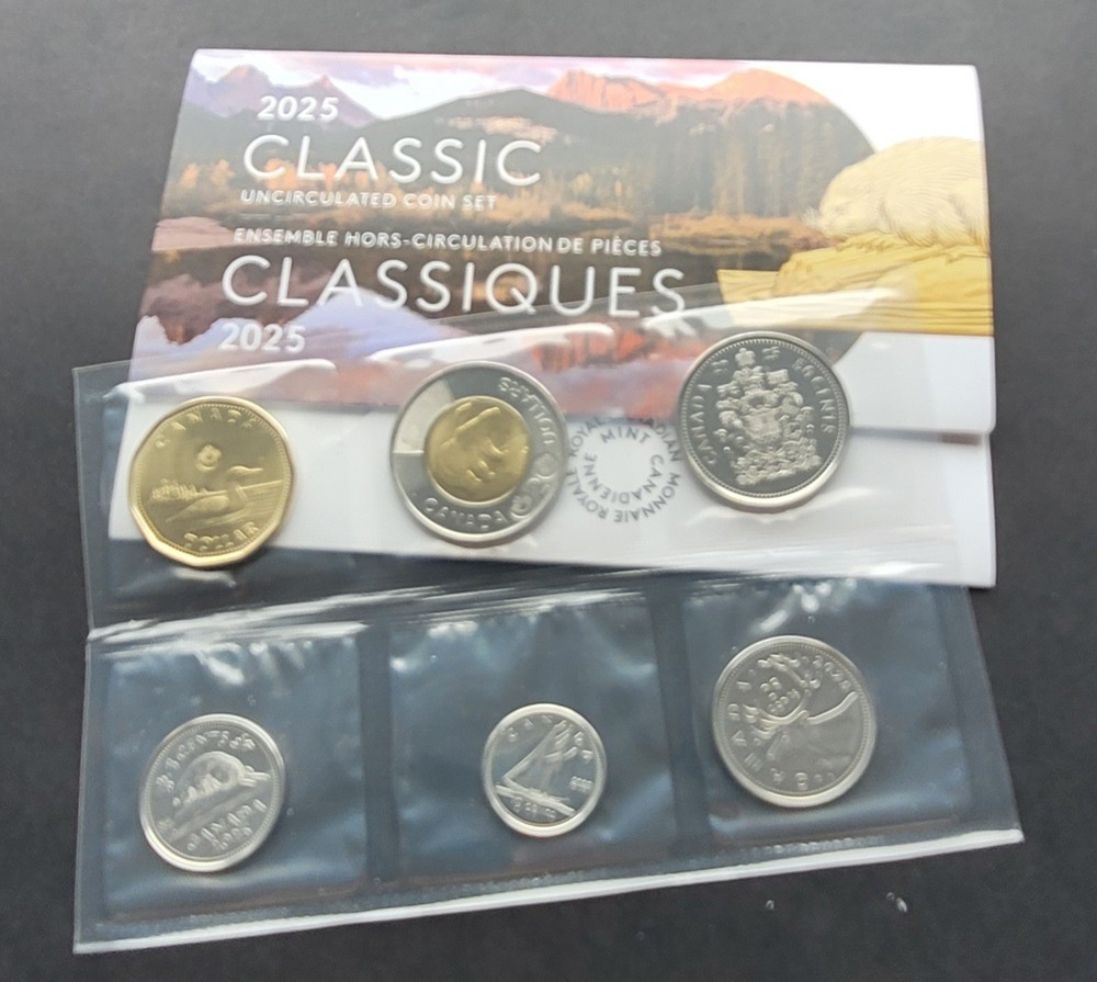 ***CANADA 2025 CLASSIC UNCIRCULATED COIN SET ***