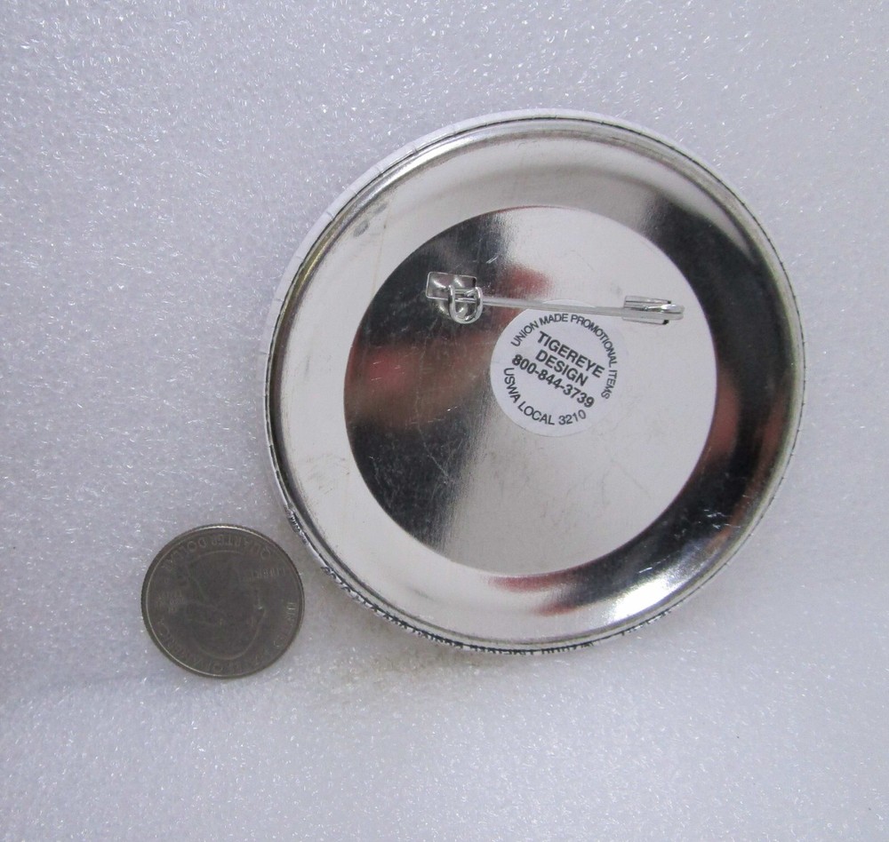 2000 Al Gore Mount Rushmore Button Pin