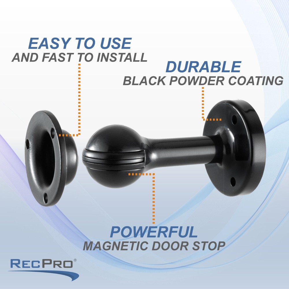 RecPro RV Exterior Magnetic Door Stop and Holder | Baggage Door Catch