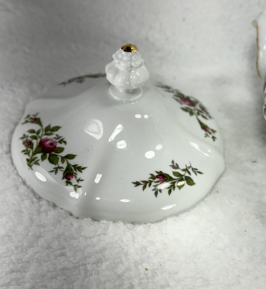 Johann Haviland Rose Bone China Covered Dish