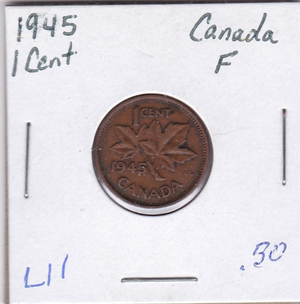 1945 Canada One Cent L11