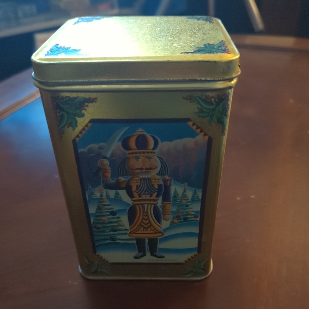 VTG Christmas Nutcracker Tin