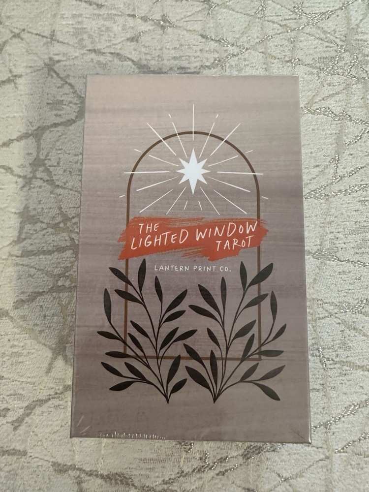 Lantern Print Co. The Lighted Window Tarot Card Deck with Guidebook and Box