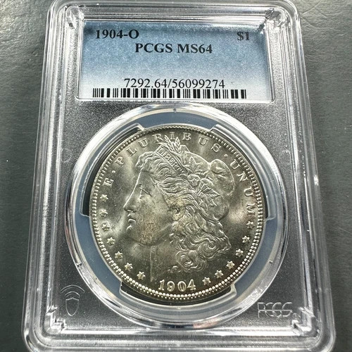 1904 O Morgan Silver Dollar PCGS MS-64