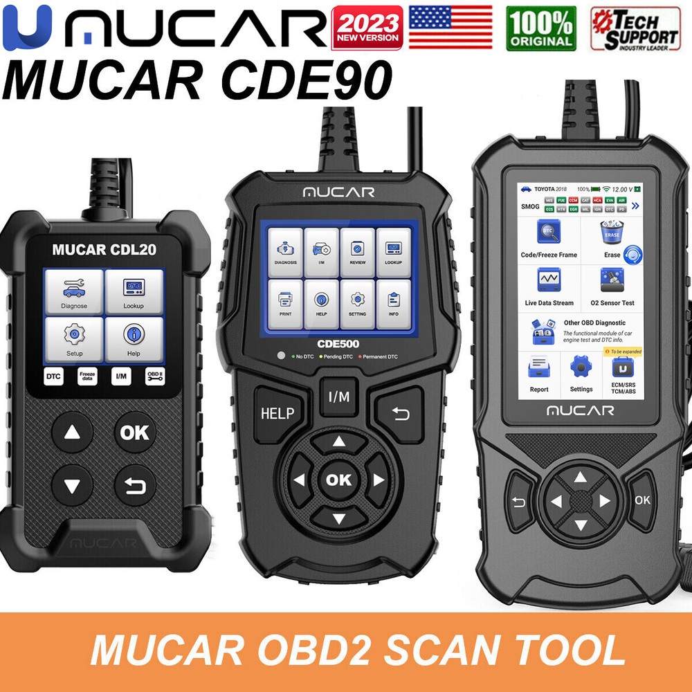 MUCAR OBD2 Code Reader Auto Diagnostic Scanner Car Diagnostic Tool Check Engine