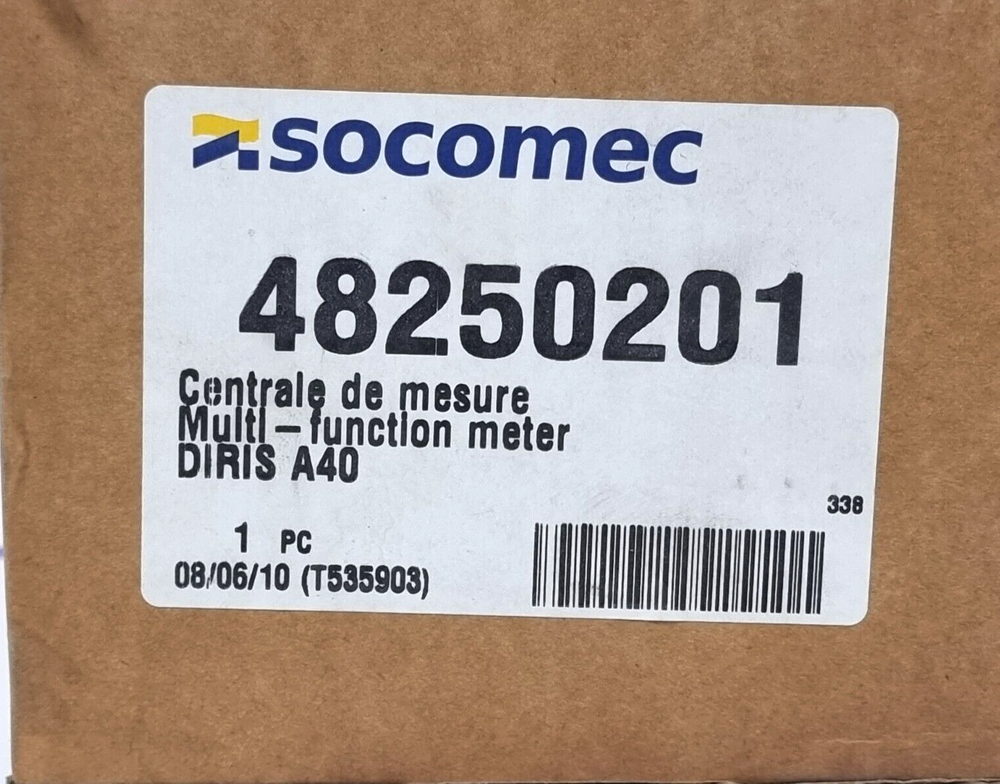 SOCOMEC 48250201 Multi Function Meter DIRIS A40
