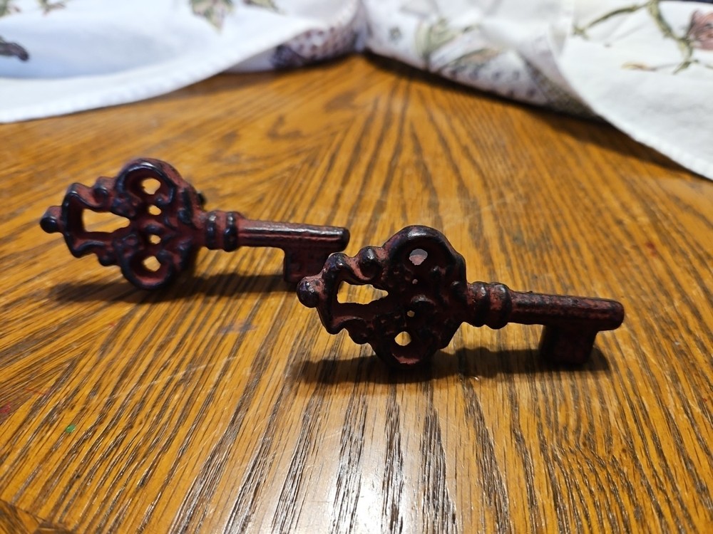 Cast Iron Key Knob Or Handle Pulls