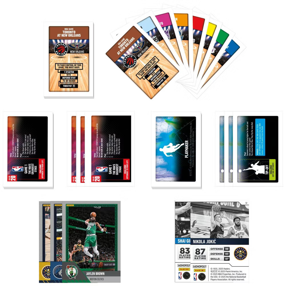 Monopoly NBA Board Game