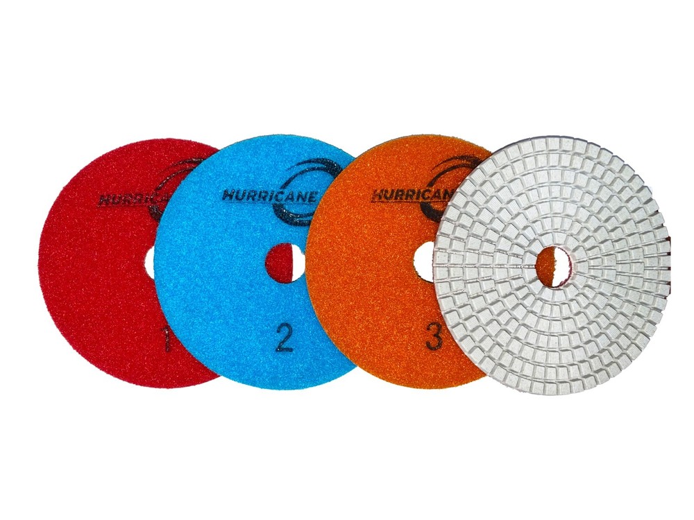 Hurricane Engineered Stone White Resin 3-Step