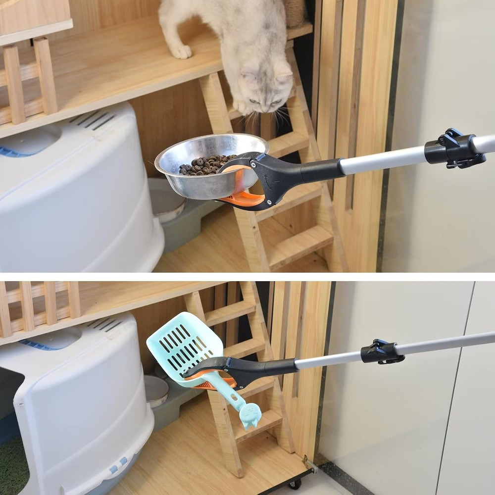 43" Extra Long Grabber Tool, Foldable Grabbers for Elderly Grab It Reaching Tool