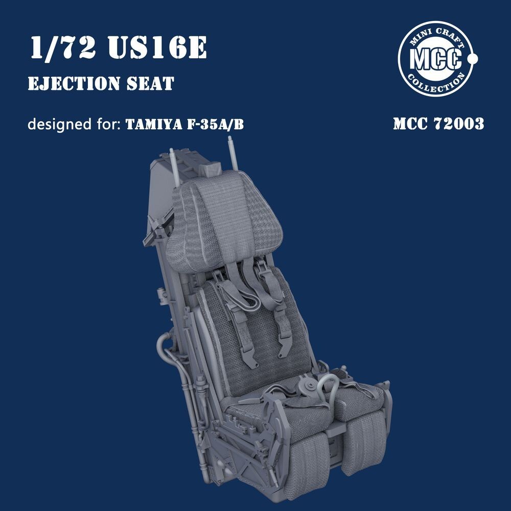 MCC 72003 1/72 US16E Ejection Seat for Tamiya F-35A/B (1pcs)