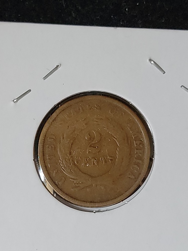 1865 2 CENT PIECE