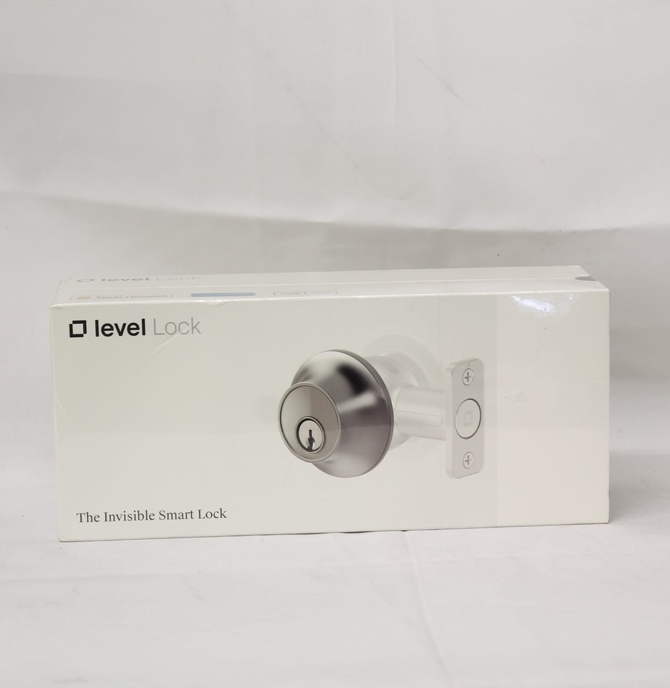 Level Lock The invisible Smart Lock Matte Black