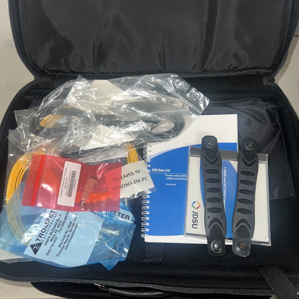 JDSU T-Berd 8000 10G Network Analyzer w/ Charger #1