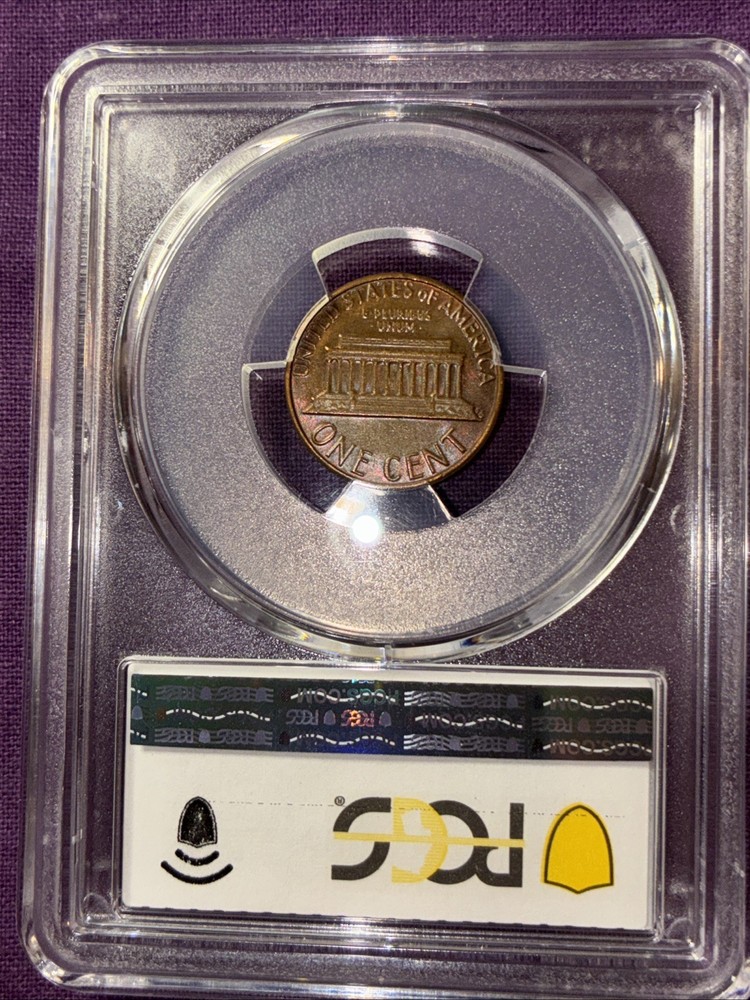1982 Lincoln Cent PCGS MS63 Brown Large Date