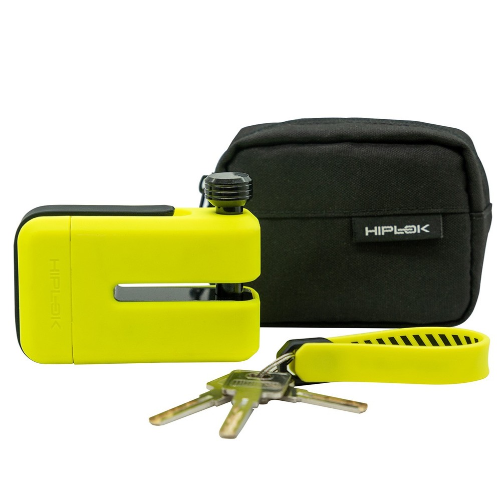 Hiplok MD1000 Disc Lock - Yellow