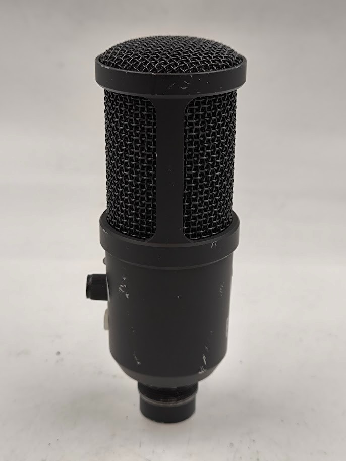 Done One Microphone Used Working Black