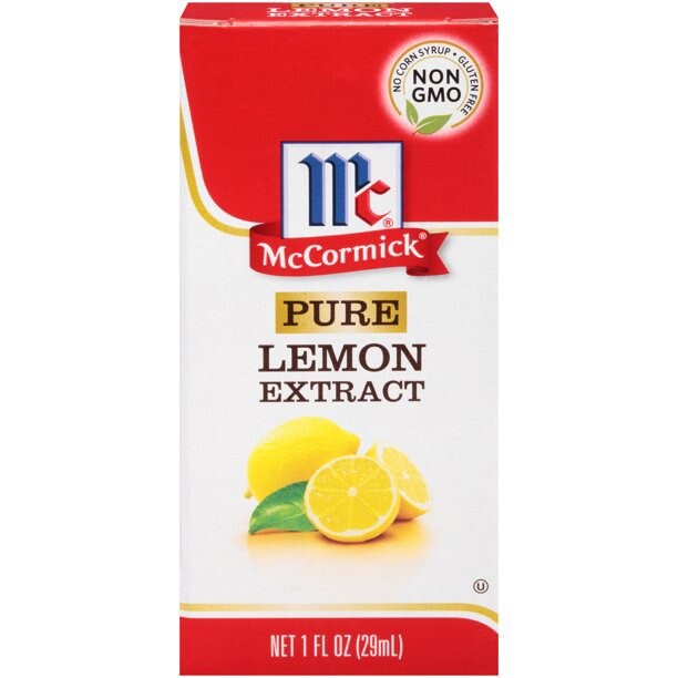 McCormick Pure Lemon Extract, 1 fl oz — Old Stock