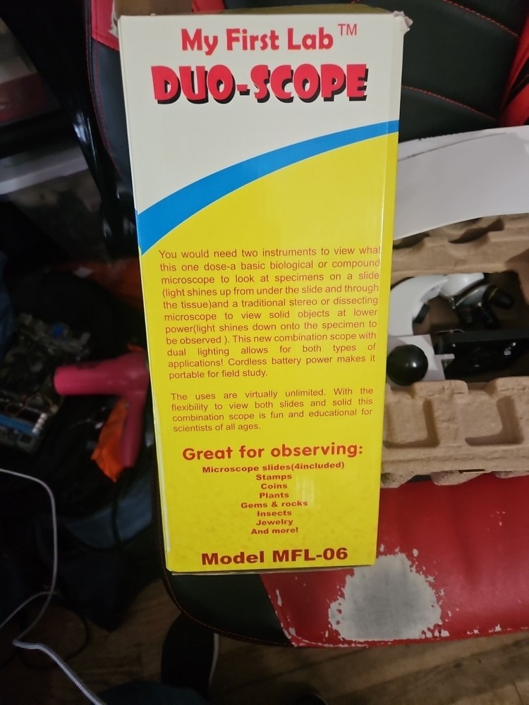 My First Lab MFL-06 Duo-Scope Microscope - NO ACCESSORIES