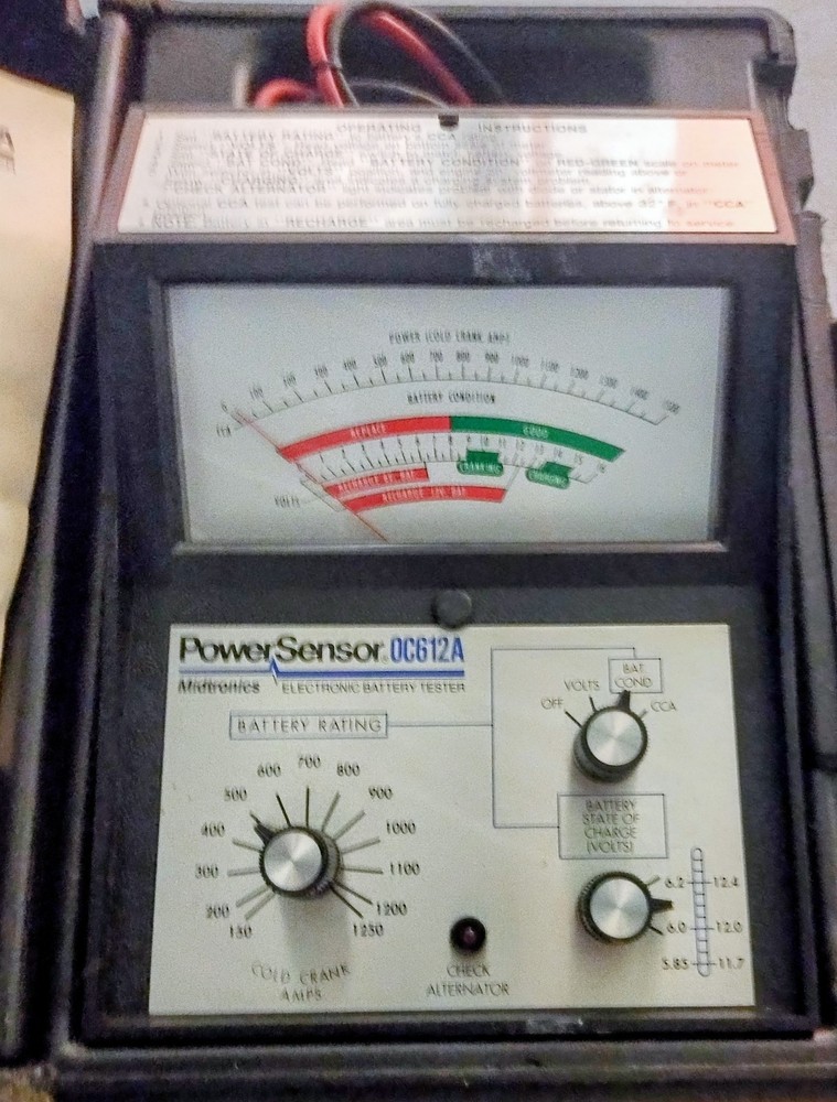 Midtronics Power Sensor OC612A Electronic Battery Tester. Brand New