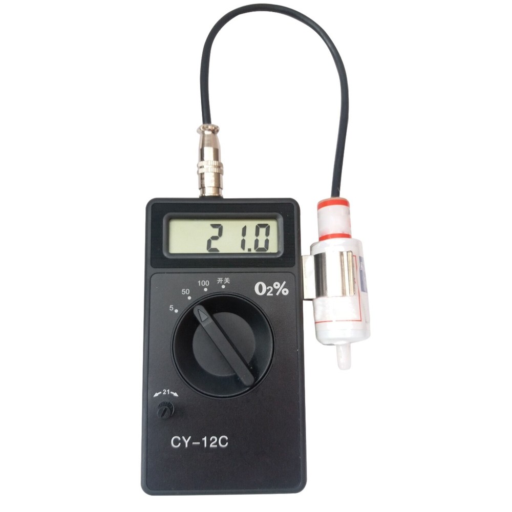 CY-12C Oxygen Concentration Tester Oxygen Purity Tester Meter Detector Analyzer
