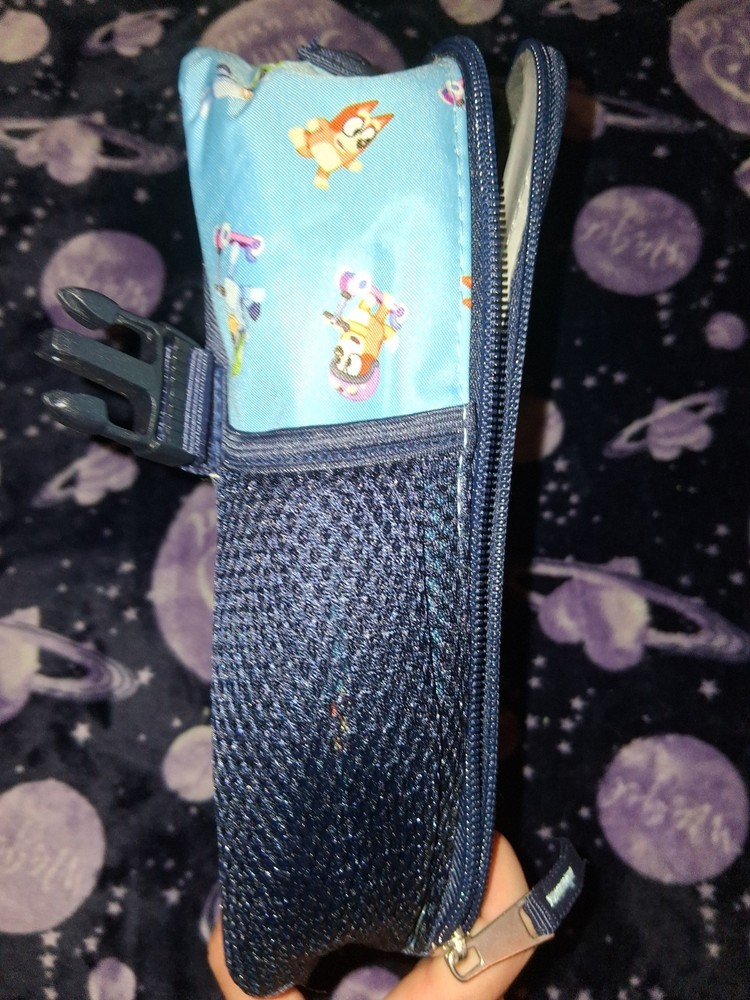 BLUEY Lunch Box Can Attach To A BLUEY Backpack Never Used