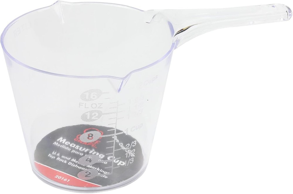 Plastic Measuring Cup 2 Cup Capacity Clear
