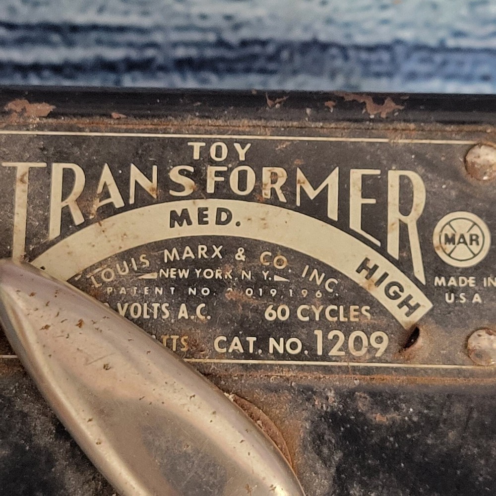 Vintage Marx Electric Hobby train transformers UNTESTED parts