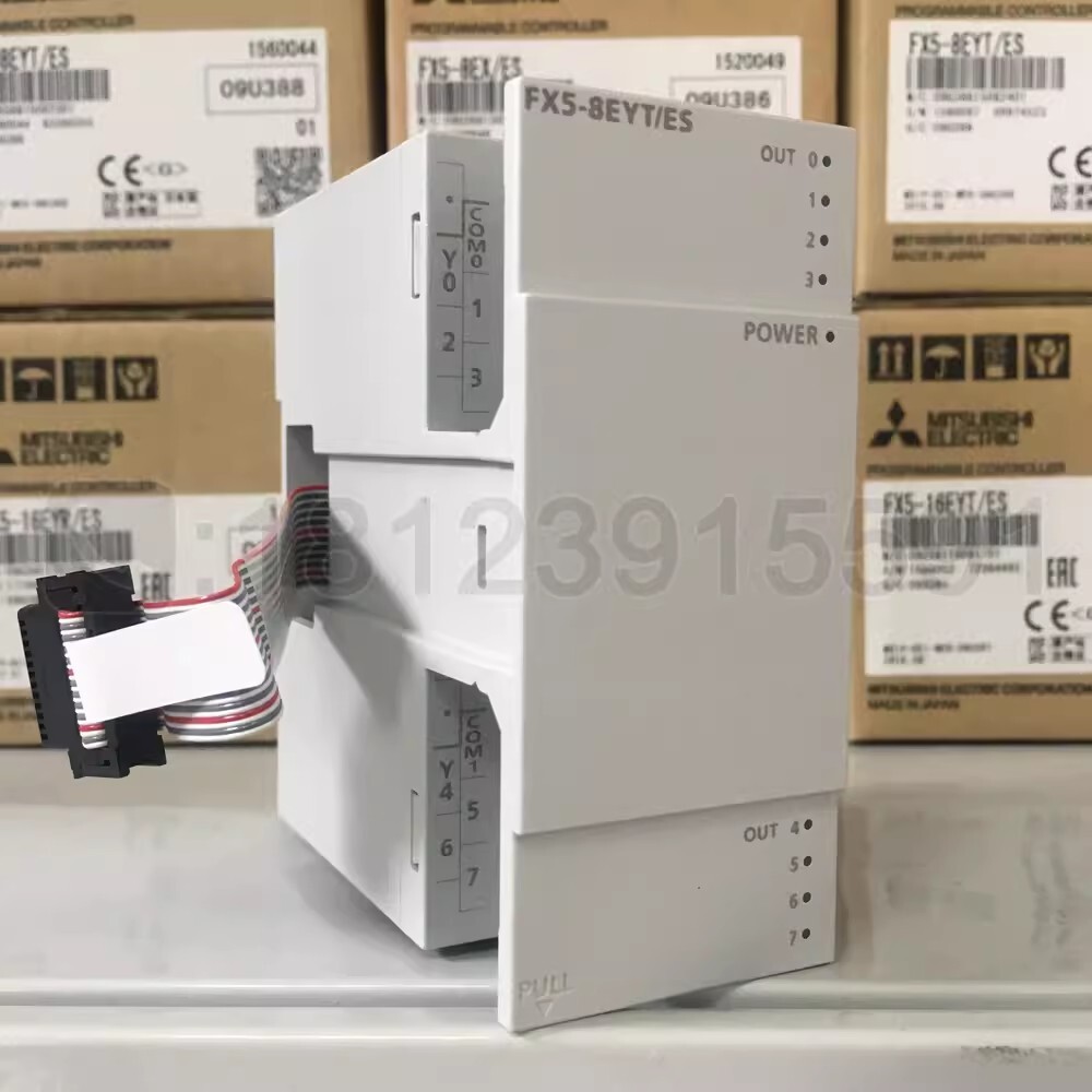 1pcs Mitsubishi PLC FX5 Extension Module FX5-8EYT/ES