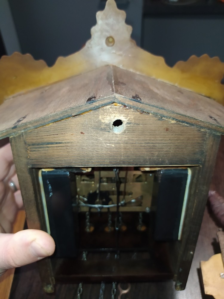 Vintage cuckoo clock Working video.