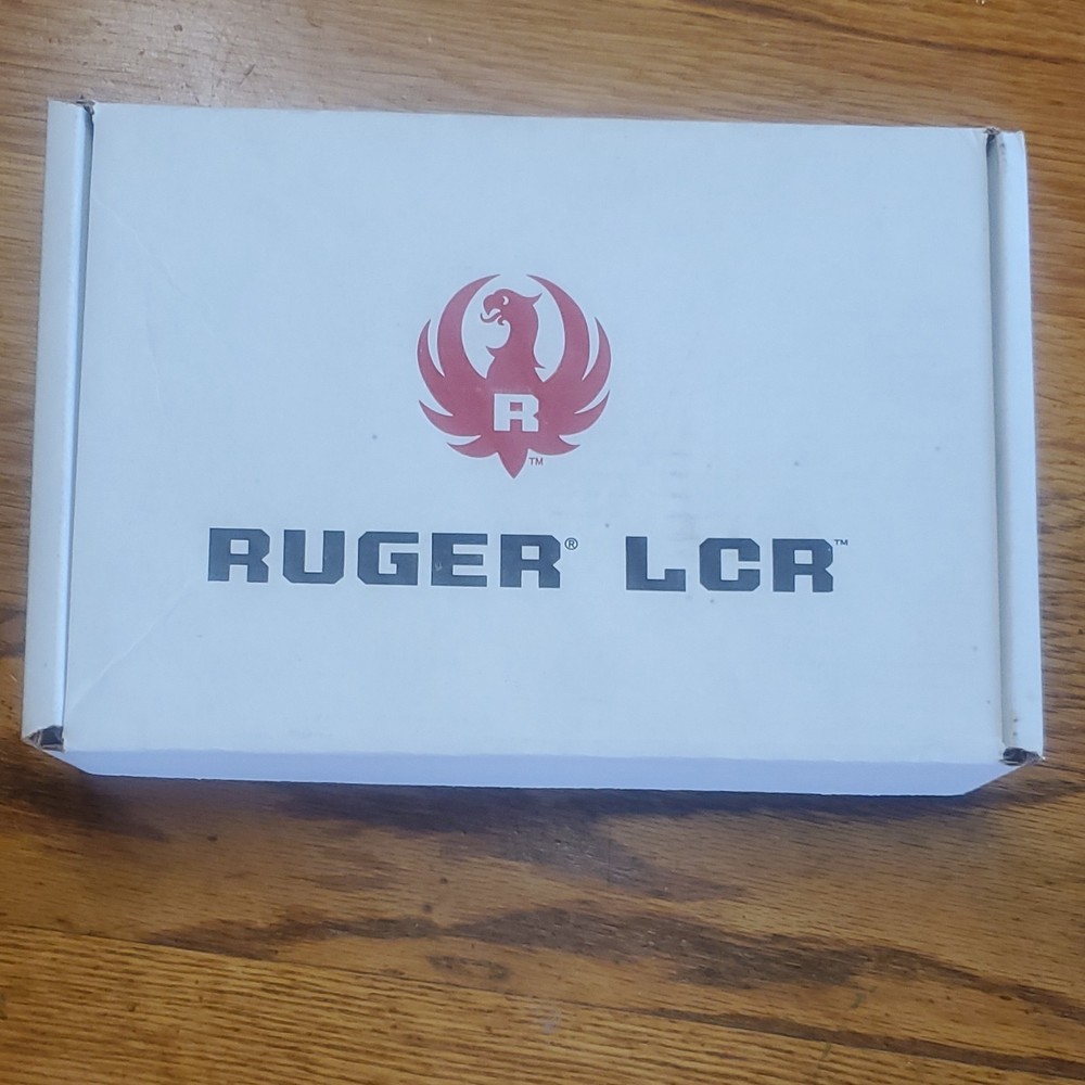 RUGER LCR-LM .38 SPL +P Box