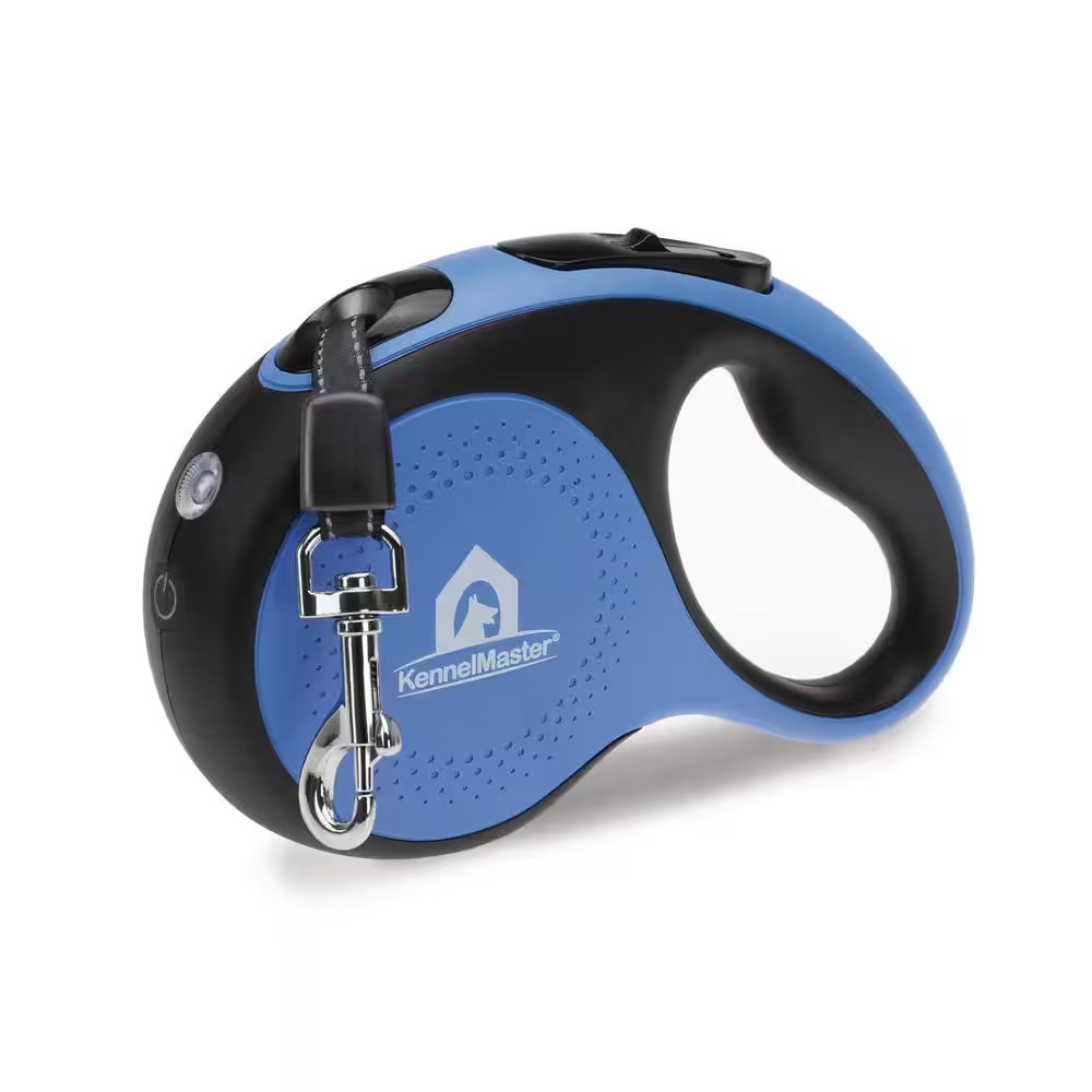 16 Ft. Retractable Leash with USB Rechargeable Night Light