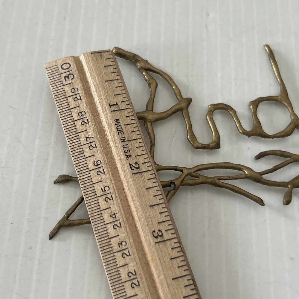 Handmade Copper Colored Wire Name “Arden” Wall Hanging/323j